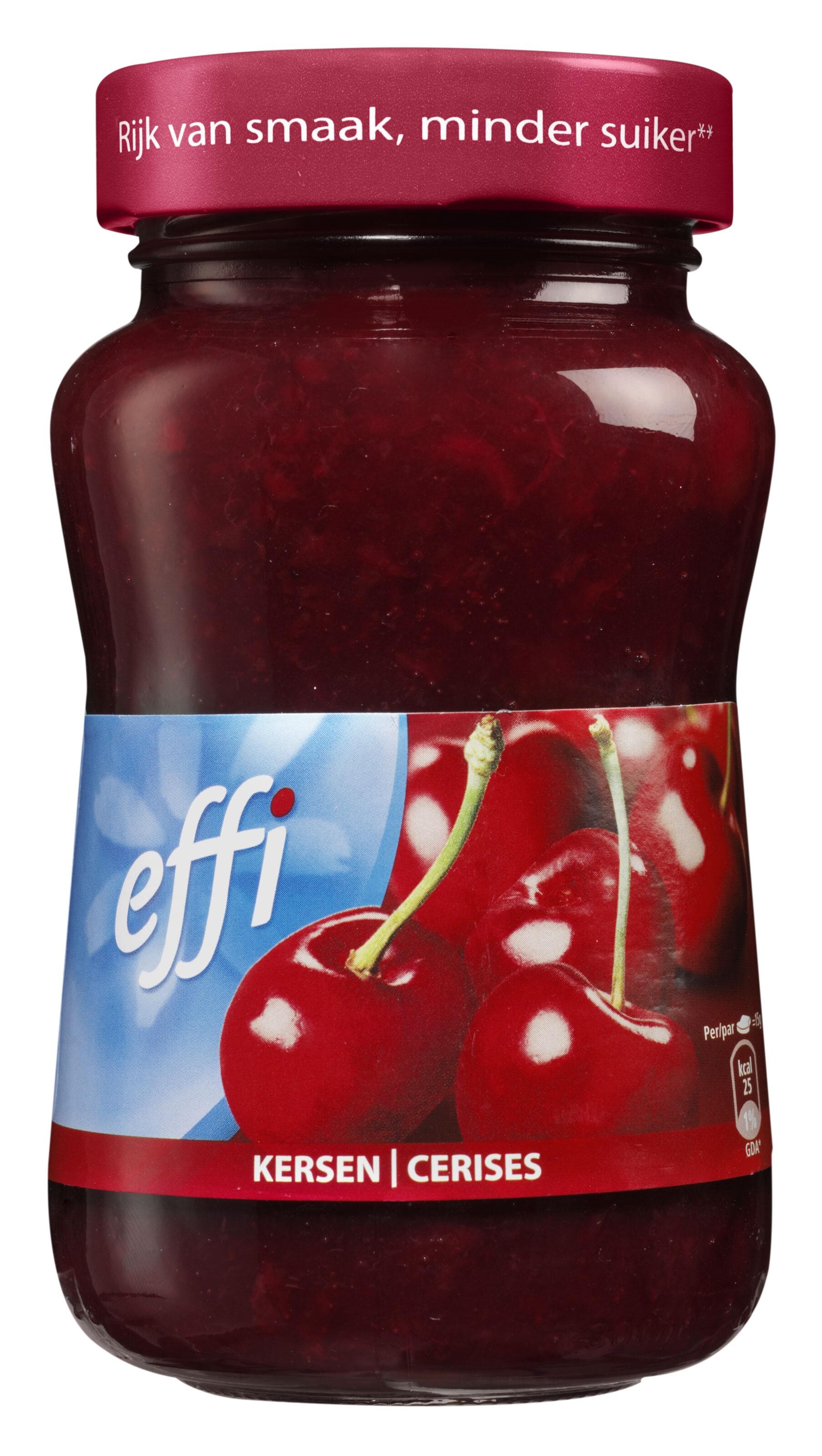 Confiture de cerises 350gr Effi