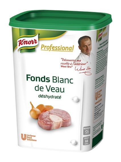Knorr Carte Blanche fond de veau blanc poudre 1kg Professional