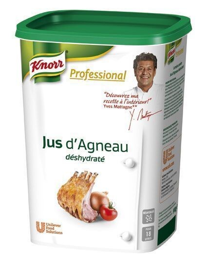 Knorr Professional Carte Blanche jus d'agneau poudre 900gr déshydratée