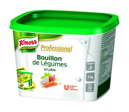 Knorr Professional Bouillon de Legumes en pate 1kg