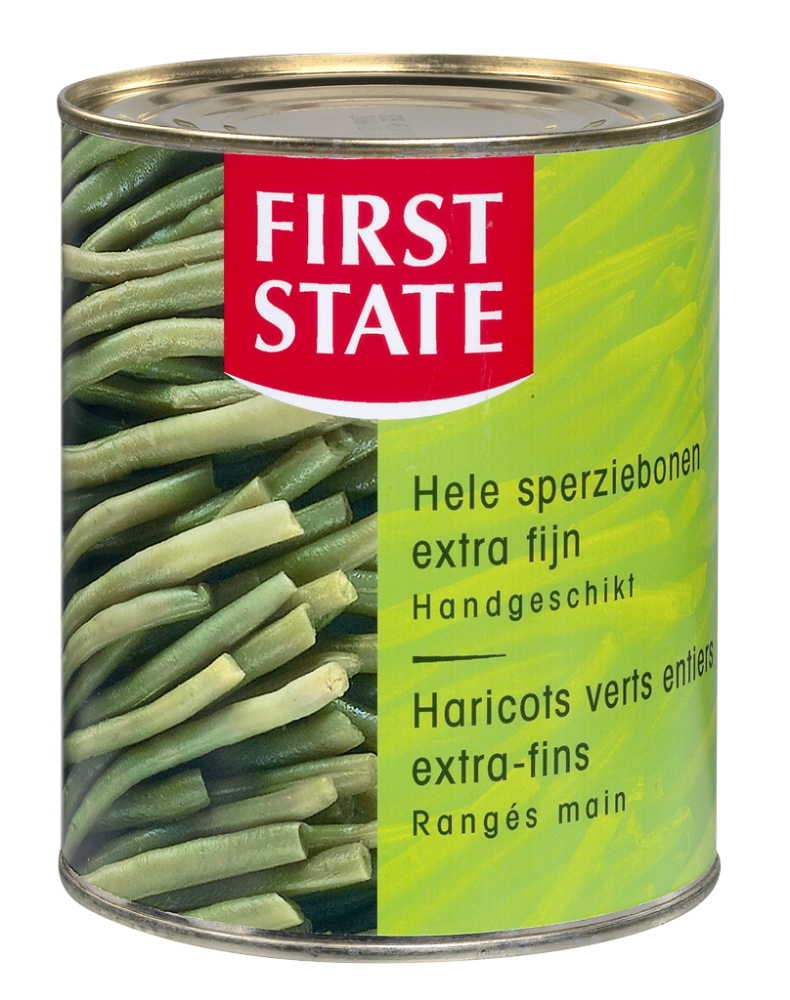 Haricots Verts Entiers extra fin 1L First State