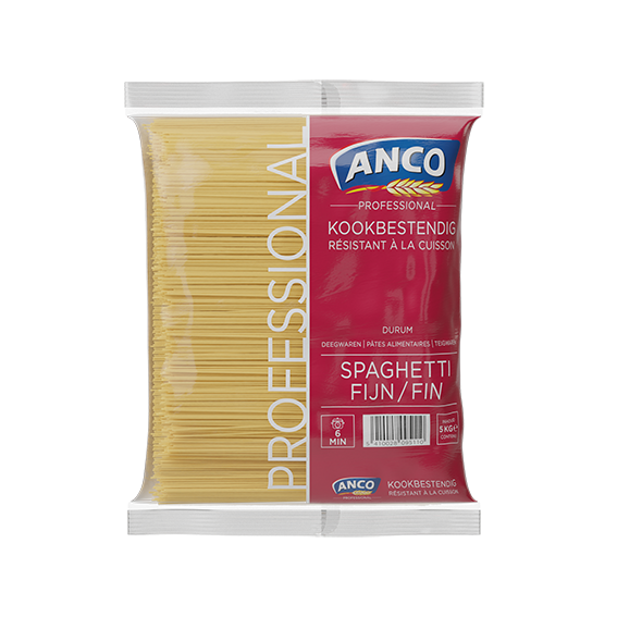 Anco pates Spaghetti 2x5kg Professional resistant à la cuisson