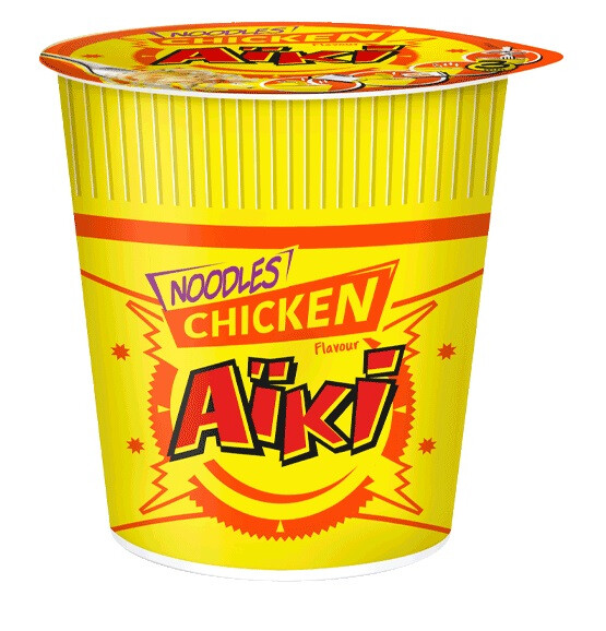 Aiki Noodles Chicken Poulet 8cups 