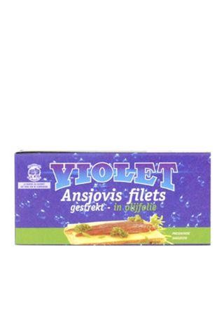 Filets d'anchois alongés 50gr Violet