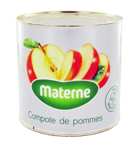 Compote de pommes avec morceaux 3L Materne