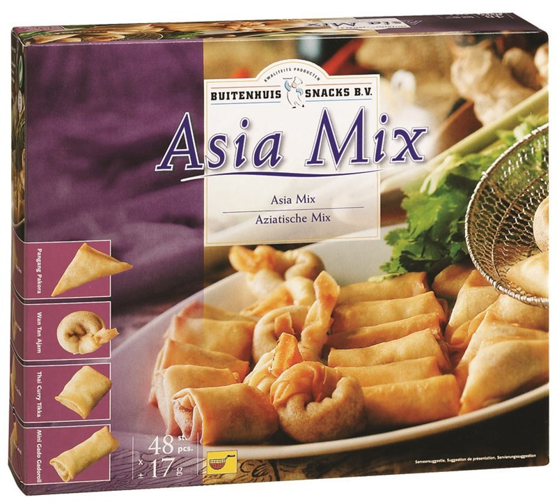 Asia Mix 48x17gr Buitenhuis Snacks Surgelées