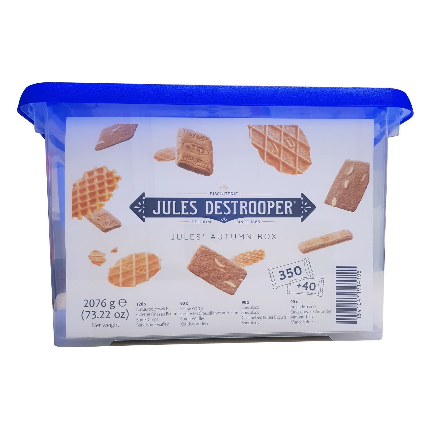 Jules Destrooper assortiment Autumn Box 350 + 40 gratuit