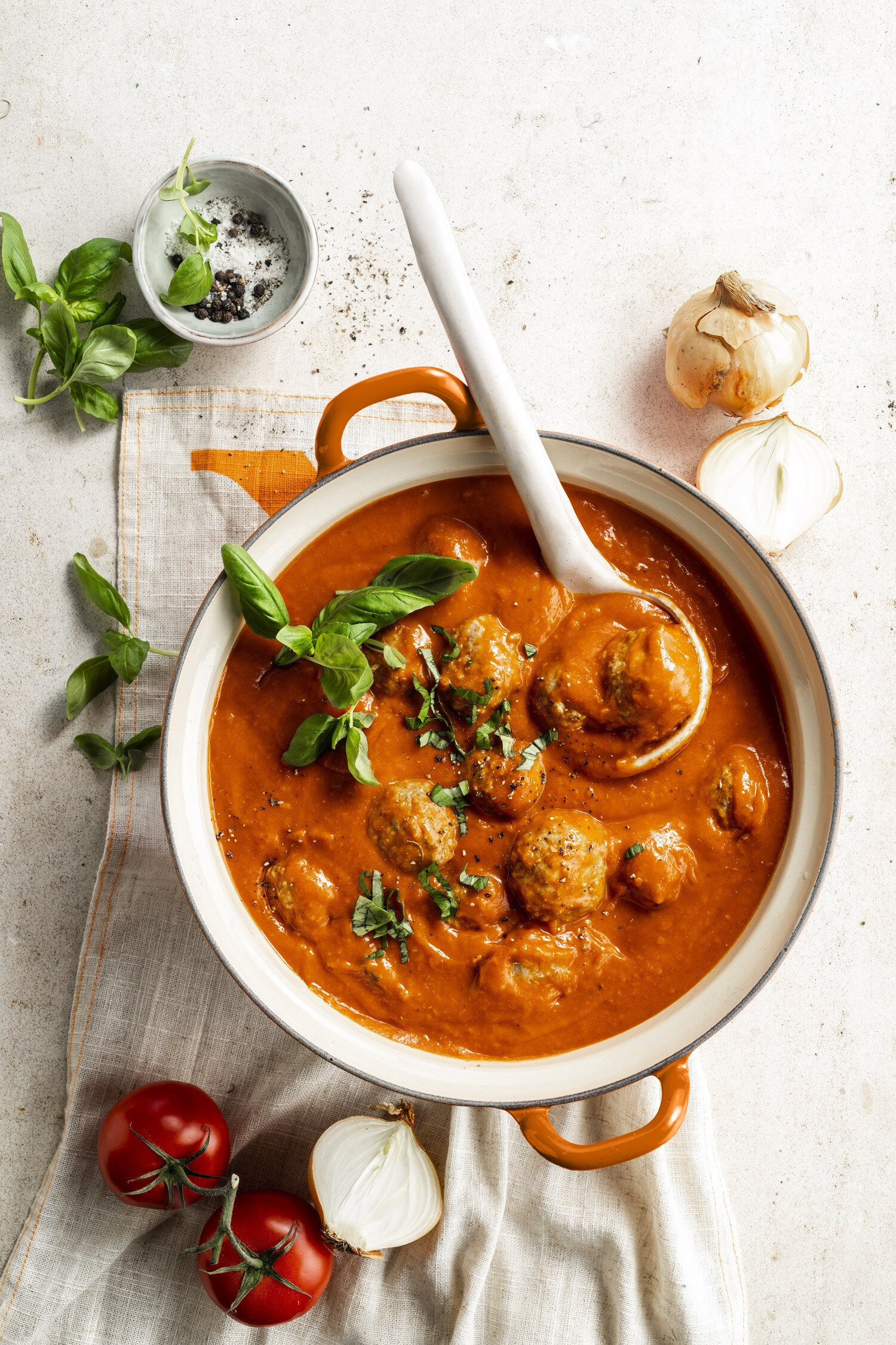 Boulettes Veggie Sauce Tomate frais 2.5kg Frans & Bertha