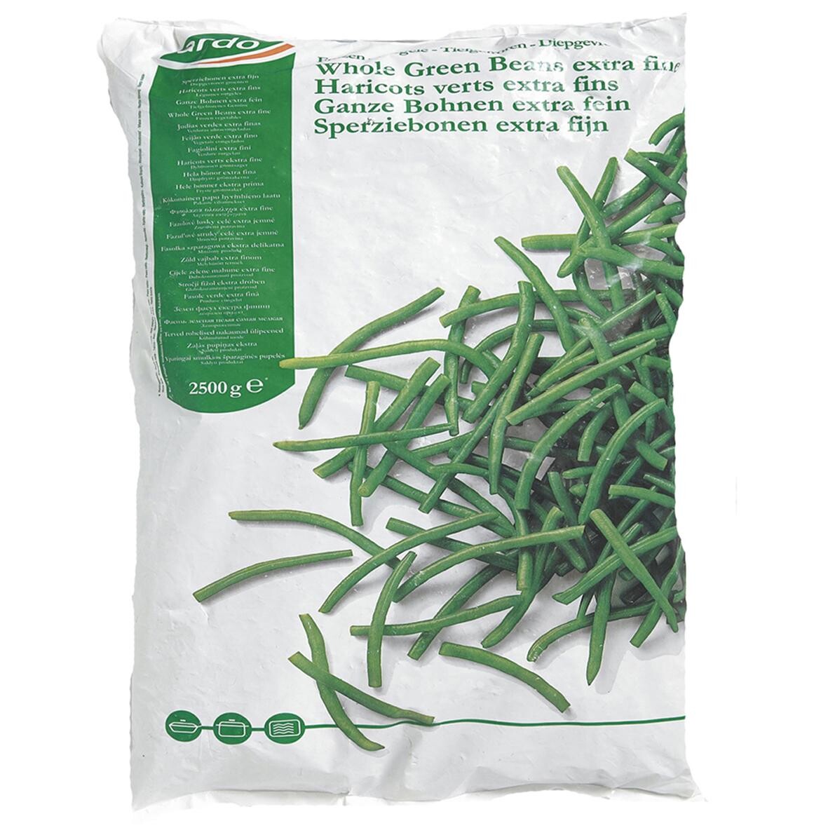 Ardo Sperziebonen Extra fijn 2,5kg Diepvries
