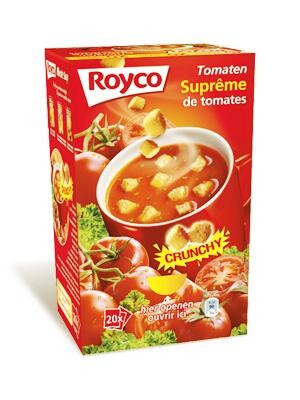 Royco Minute Soupe suprème de tomates 20pc Crunchy