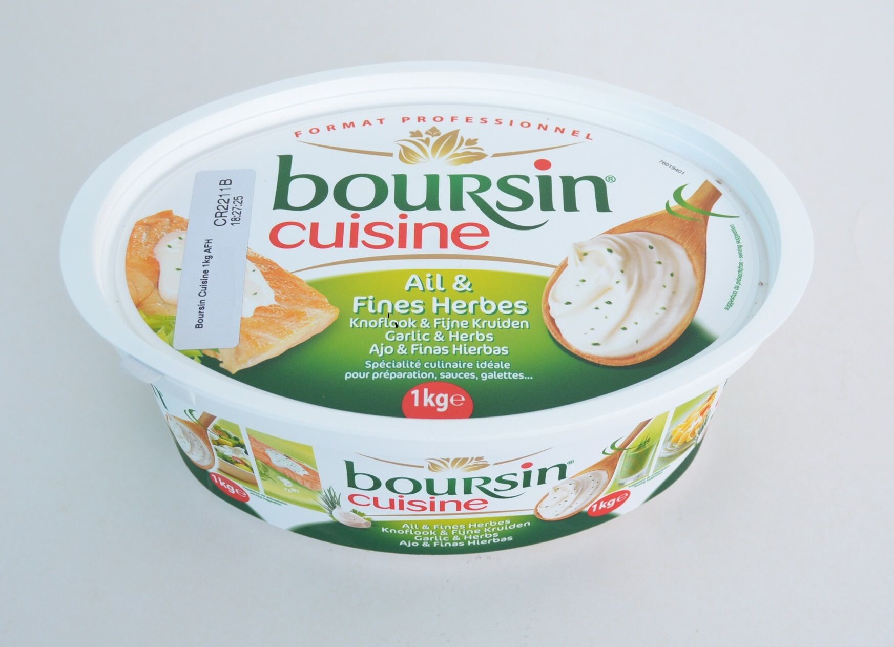 Boursin cuisine 1kg look en fijne kruiden 