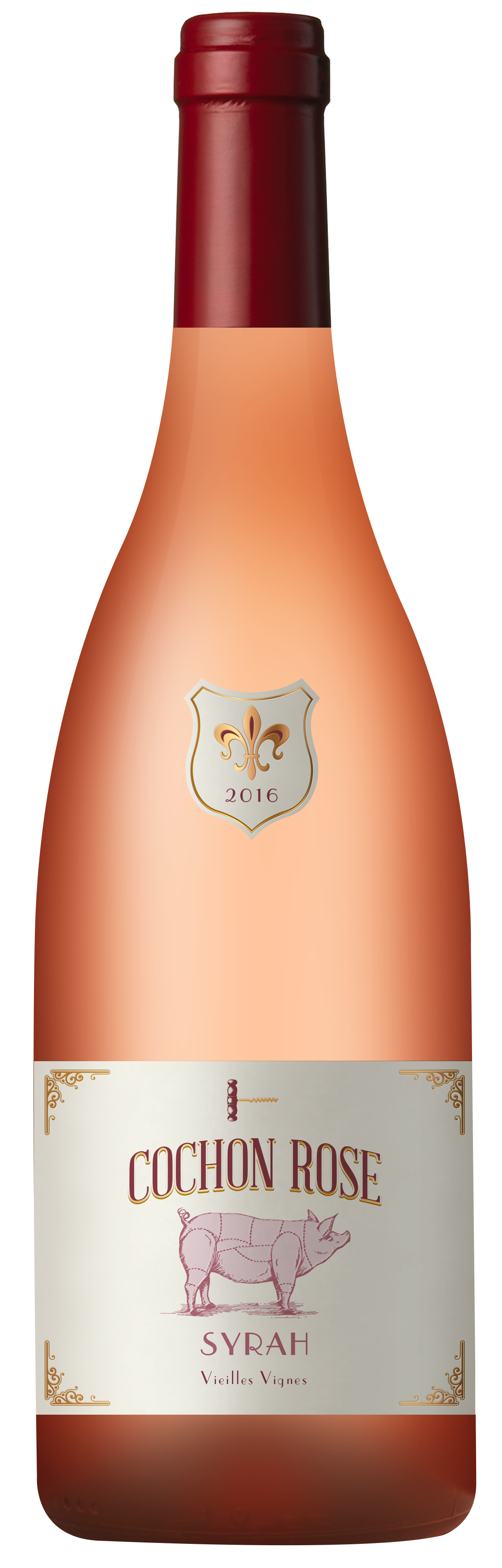 Cochon Syrah Rose 75cl Domaines Montariol Degroote Vin de France