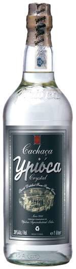 Cachaca Ypioca Crystal 1L 39% base pour Caipirinha