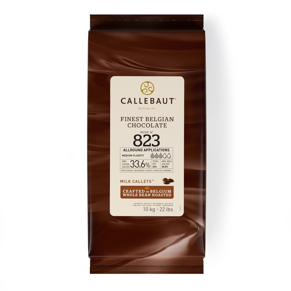 Barry Callebaut Callets pastilles 823 chocolat au lait 10kg - Nevejan