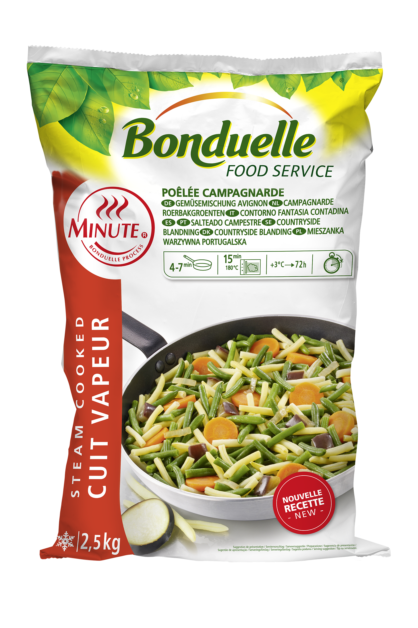 Melange de Legumes Campagnarde 2.5kg Bonduelle Minute