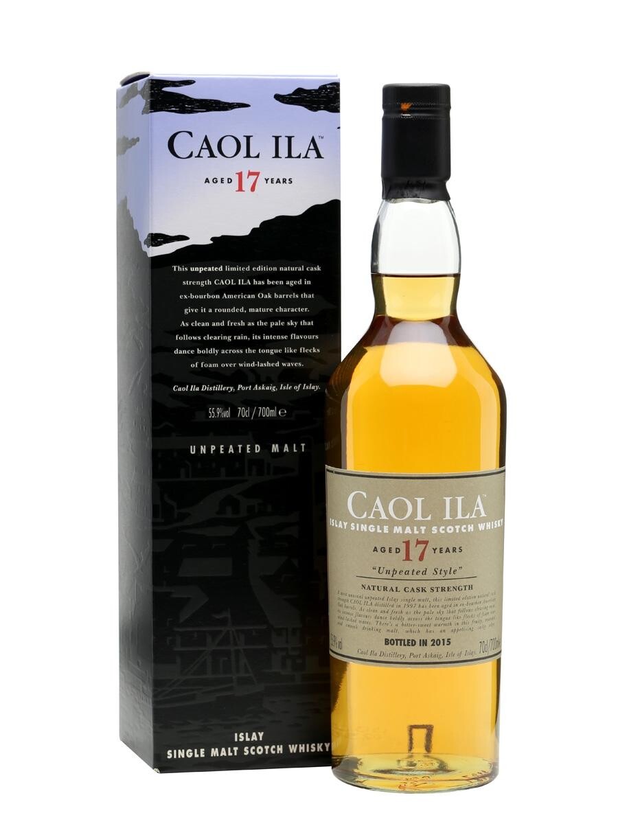 Caol Ila 17 Ans d'Age 70cl 55.9% Islay Single Malt Whisky Ecosse