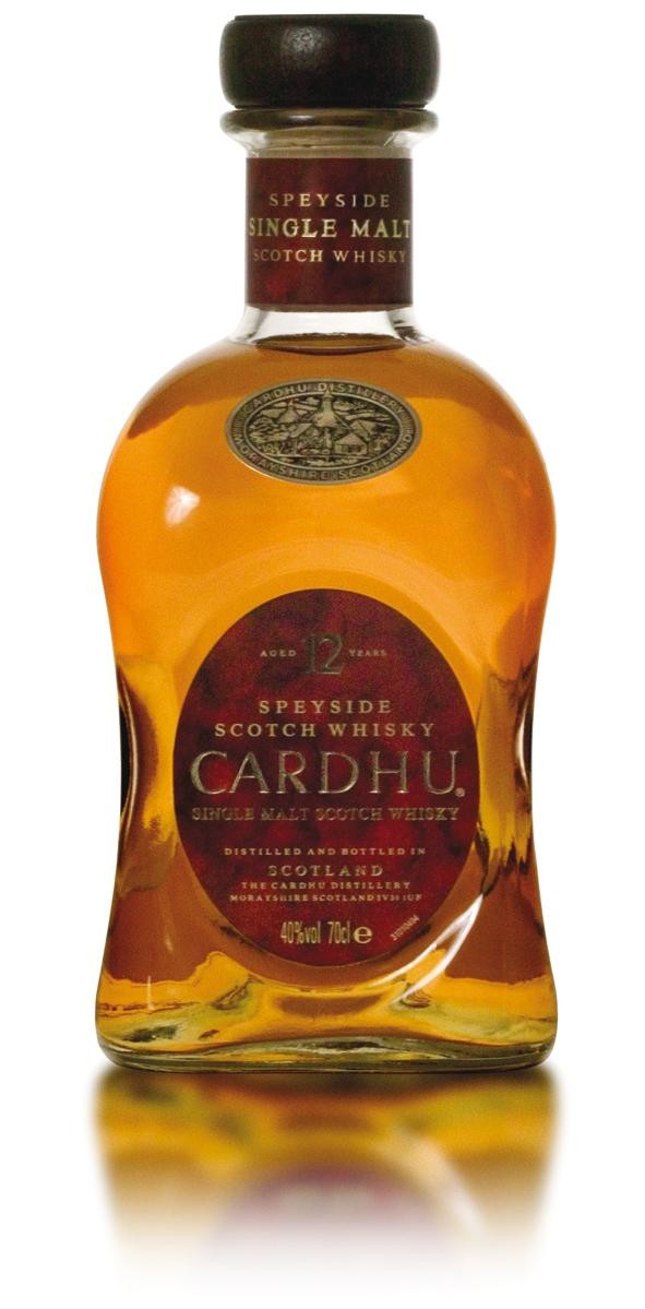 Cardhu 12 ans d'age 70cl 40% Speyside Single Malt Whisky Ecosse 