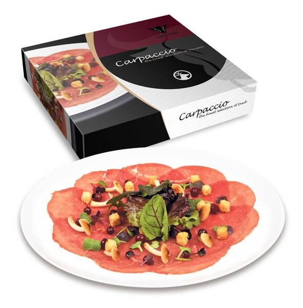 Carpaccio de boeuf surgelé 12x80gr Torro Nero