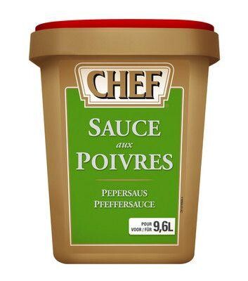 Chef sauce au poivres 1080gr Nestlé Professional