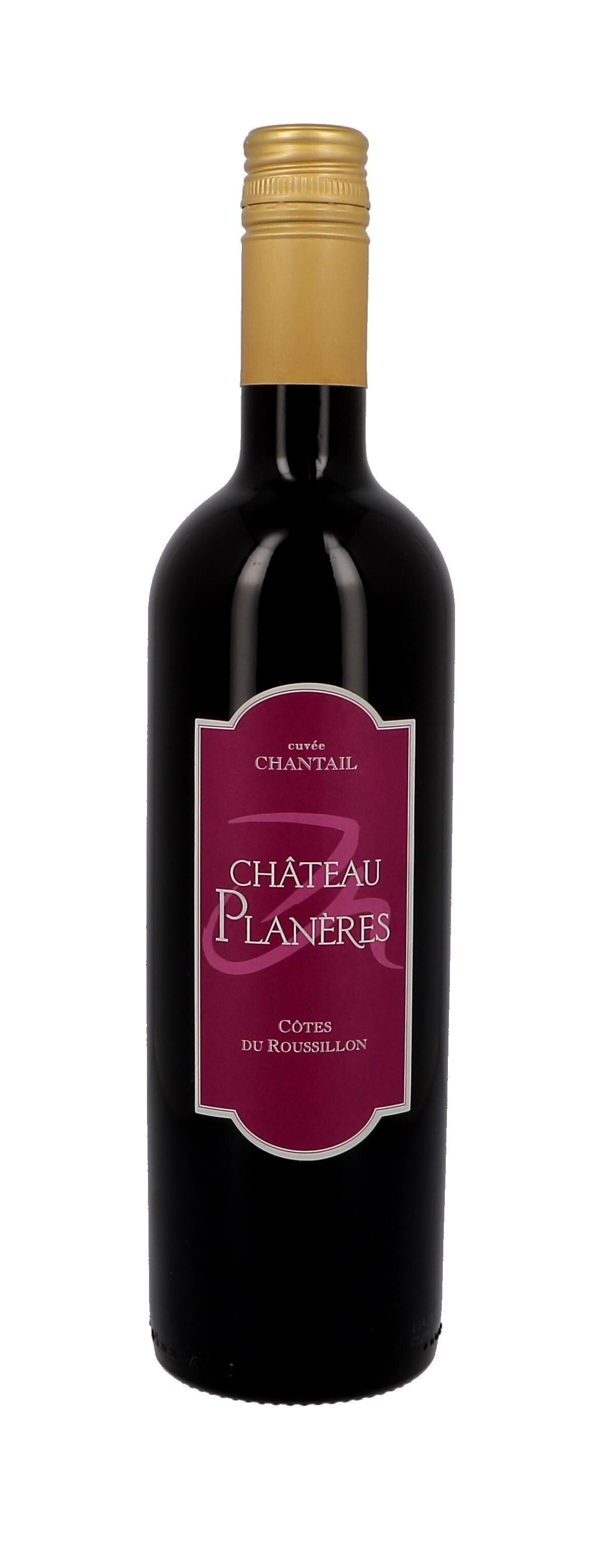 Chateau Planeres Cuvee Chantail rouge 75cl Cotes du Roussillon