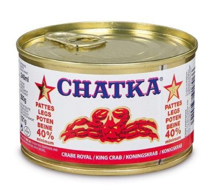 Chatka Crabe Royal en boite 240ml - Nevejan