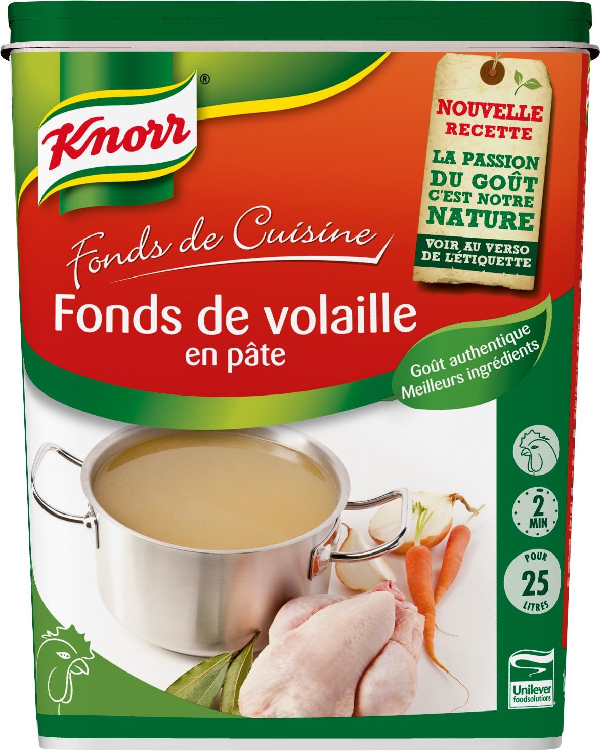 Knorr fond de volaille pate 1kg