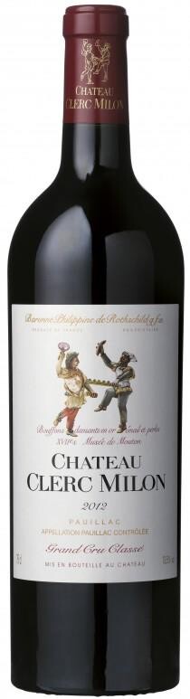 Chateau Clerc Milon 75cl 2012 Pauillac Grand Cru Classé