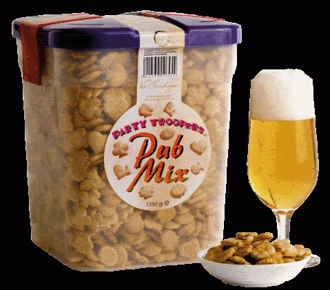 Cocktailsnacks pub mix 2x1250gr