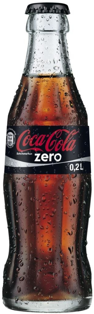 Coca Cola ZERO 20cl bouteille en verre