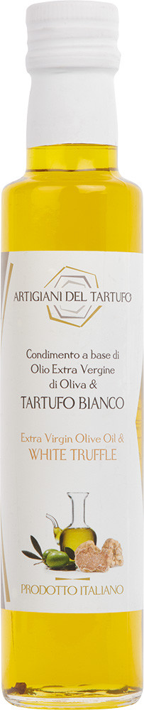 Huile d'olive aromatisée à la truffe blanche 250ml Artigiani del Tartufo