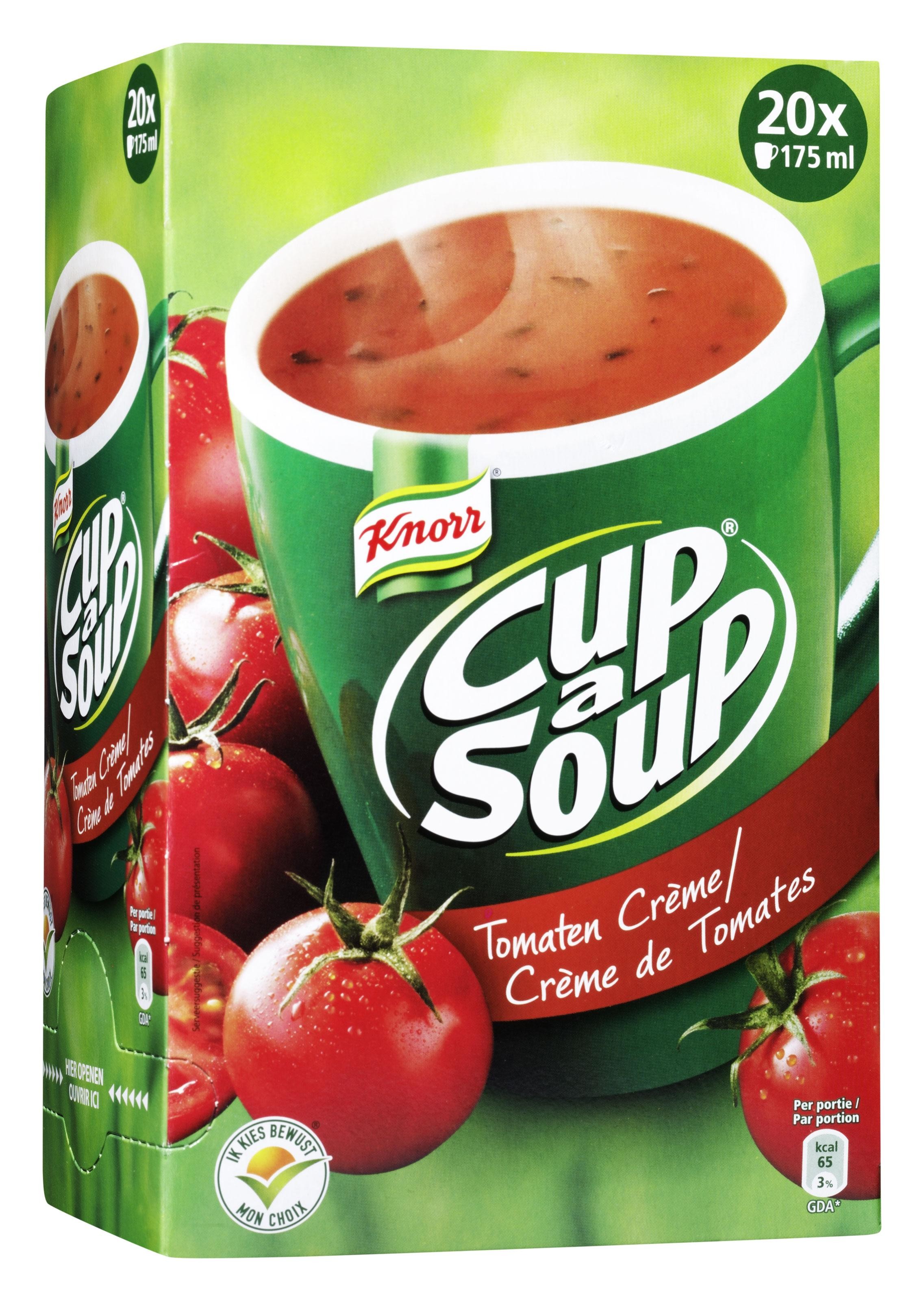 Knorr Cup-a-Soup crème de tomates 21pc Classic