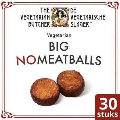 Le Boucher Végétarien No Meat Balls 2kg Boulettes