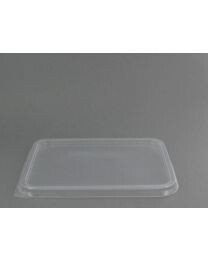 Couvercle Barquette Repas Alimentaire Transparente PP 180x140x10mm 300pc