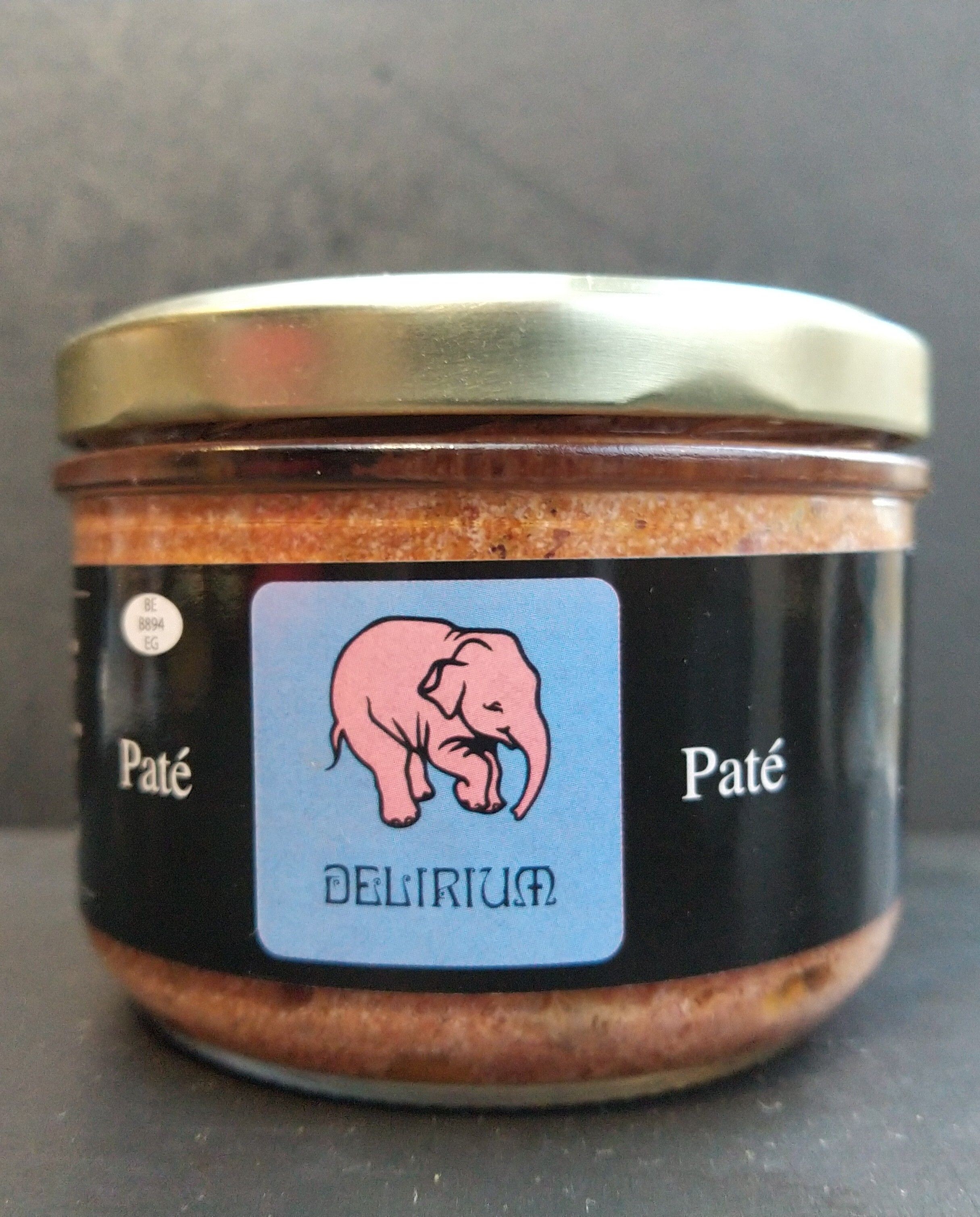 Delirium Tremens Paté De Veurn Ambachtse 180gr bocal