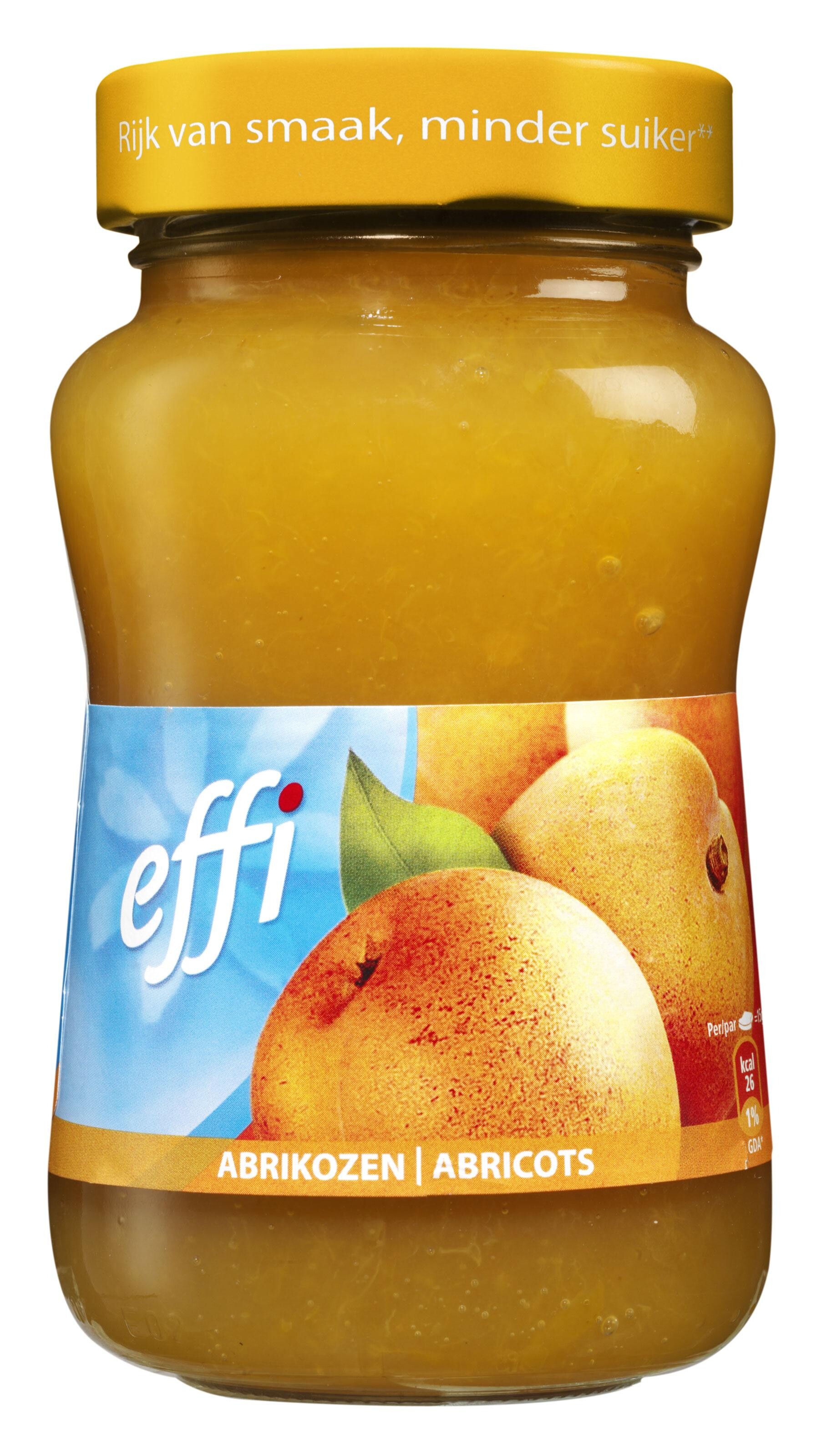 Confiture abricot 330gr Effi