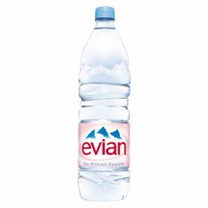 Evian 6x1.5L PET eau minerale