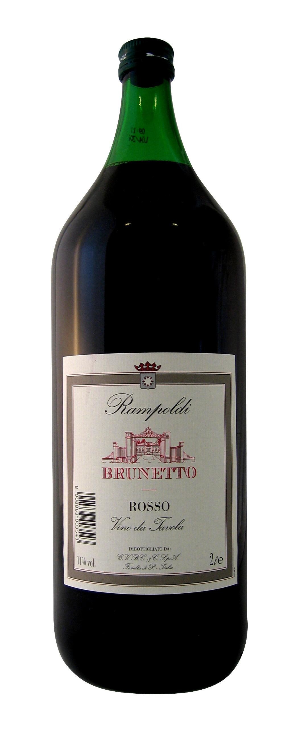 Rampoldi Brunetto Rosso rouge 1.5L Vino da Tavola