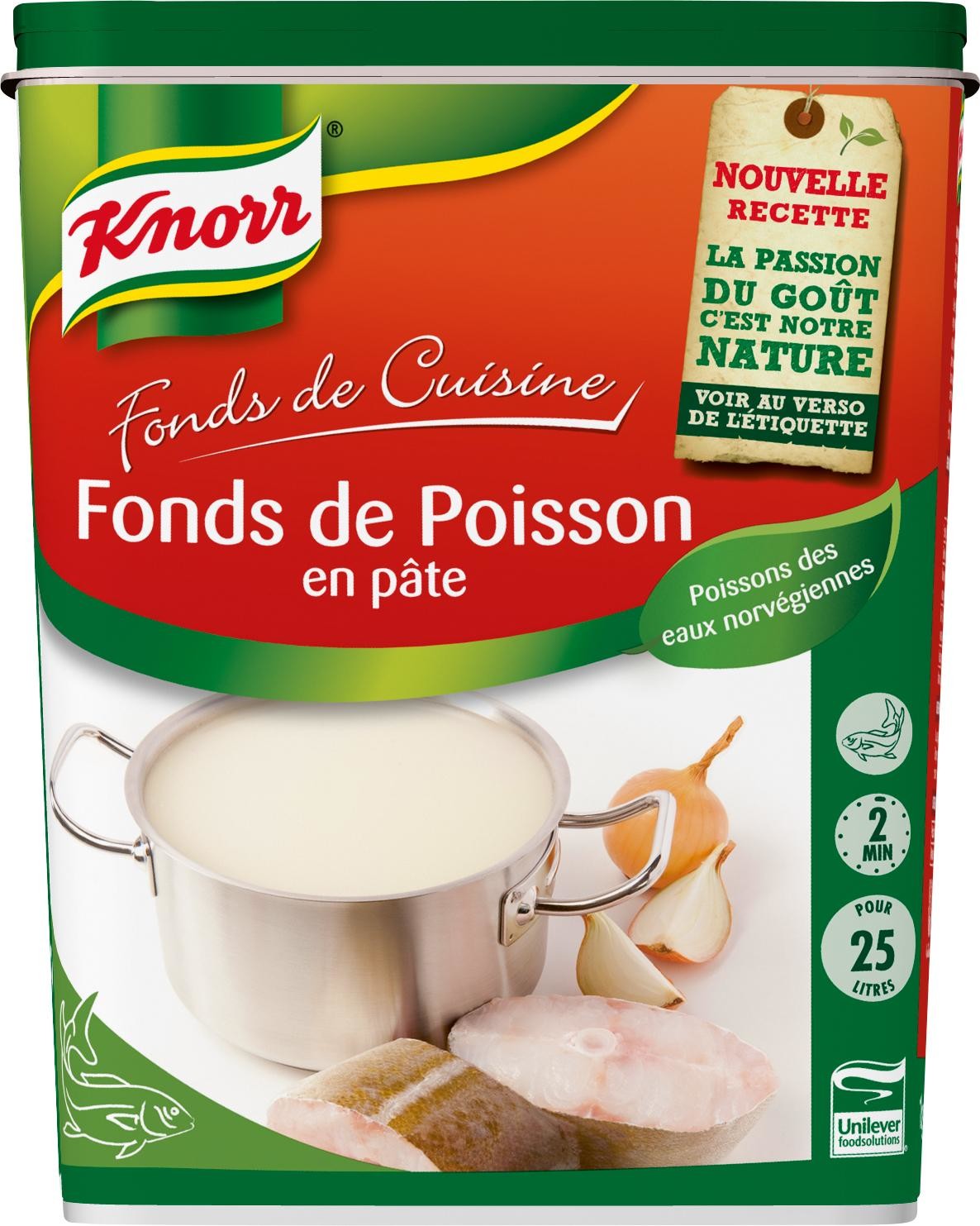 Knorr fonds de poisson pate 1kg Fonds de Cuisine