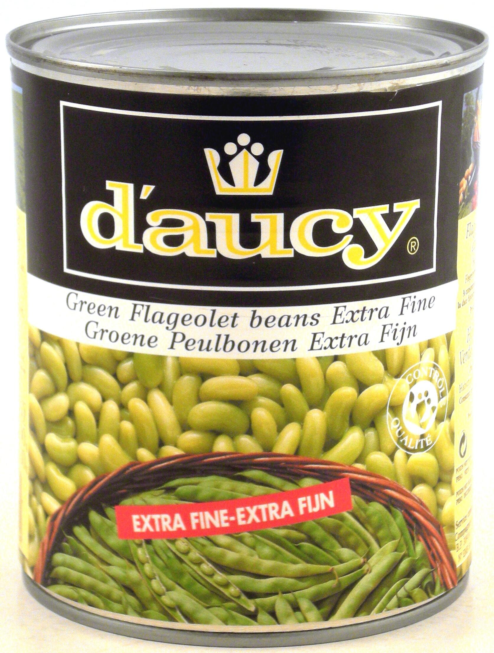 d' Aucy Flagolets extra fin 800gr boite