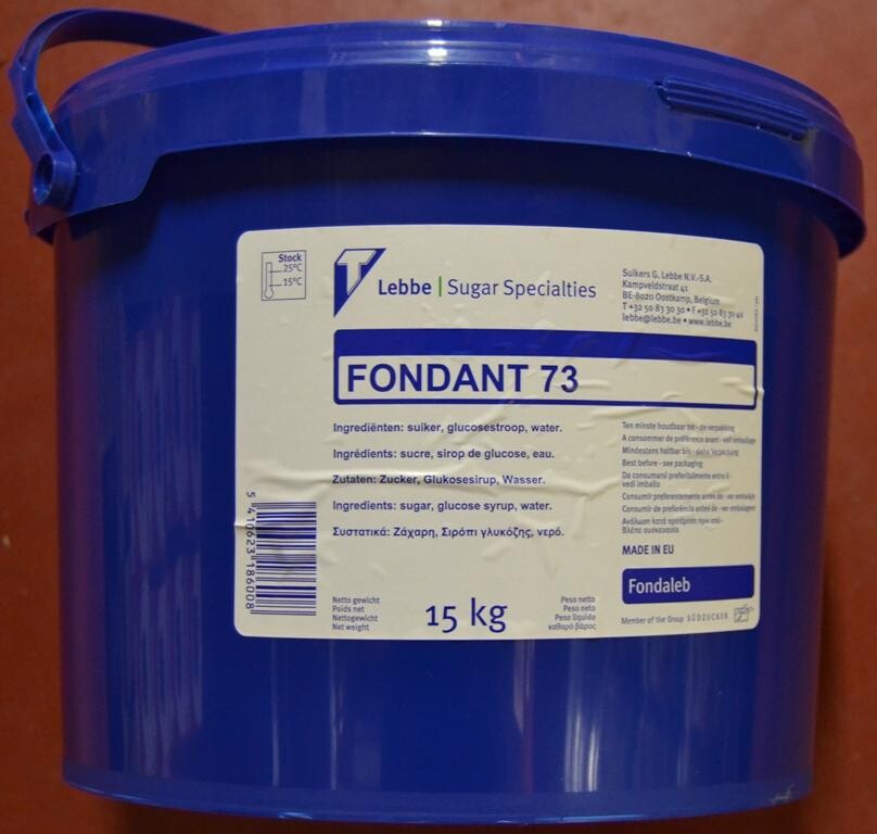 Fondant 73 lebbe 15kg Sudzucker