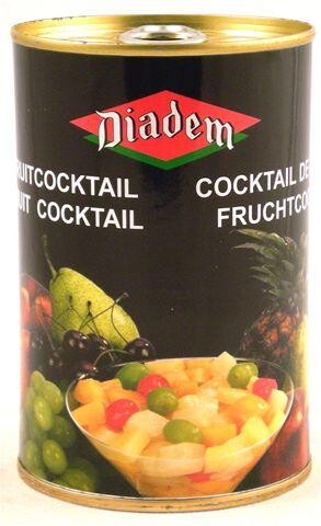 Diadem Cocktail de Fruit au sirop léger 425gr boite