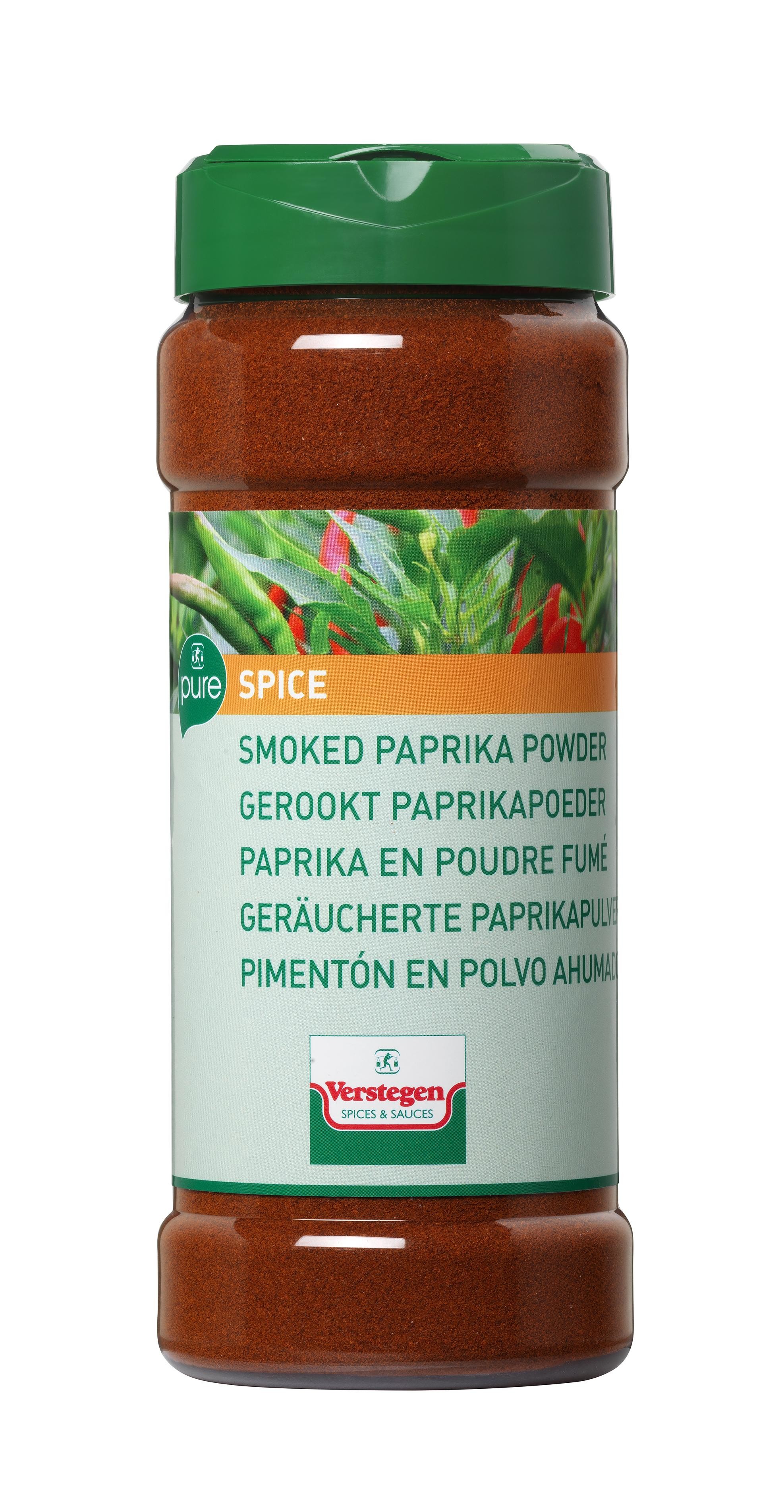 Verstegen Epices Paprika en poudre Fumé 240gr en pot PET