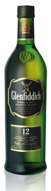 Glenfiddich 12 Ans d'Age 70cl 43% Speyside Single Malt Whisky Ecosse