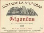 Gigondas rouge Domaine La Bouissière 75cl 2009