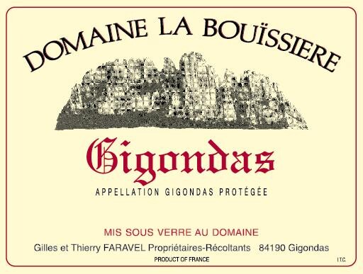 Gigondas rood Domaine La Bouissière 75cl 2014