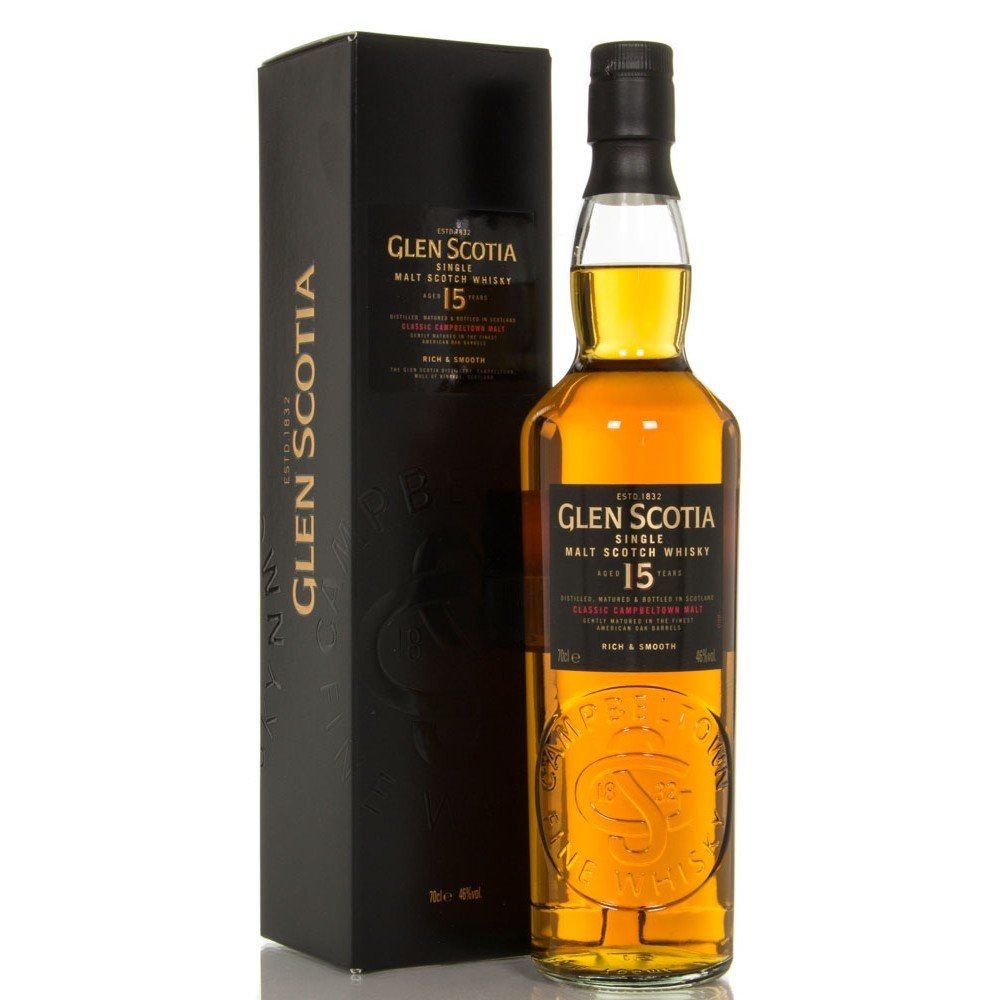 Glen Scotia 15 Ans d'Age 70cl 40% Campbeltown Single Malt Whisky Ecosse