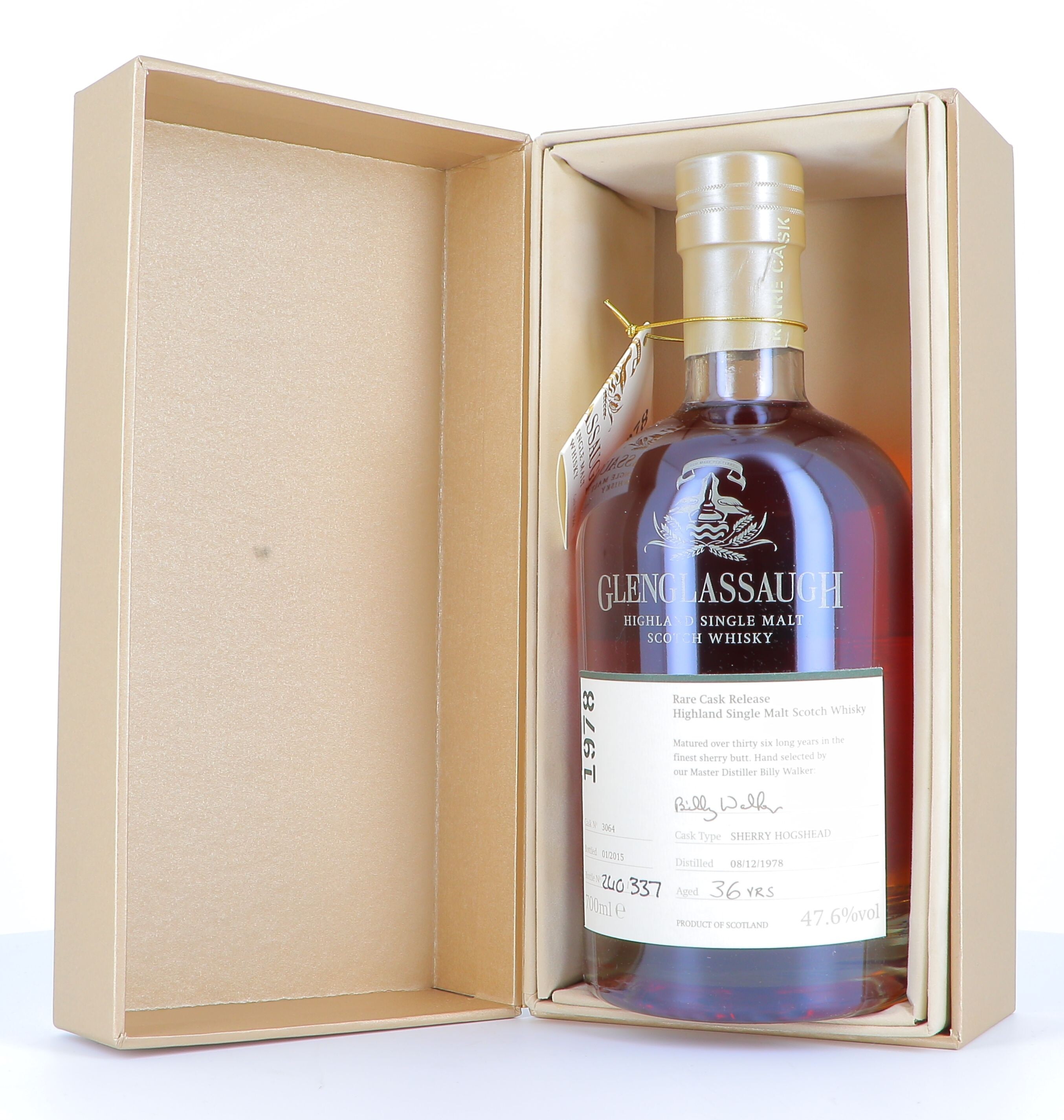 Glenglassaugh 1978 Rare Cask 70cl 47.6% Highland Single Malt Scotch Whisky