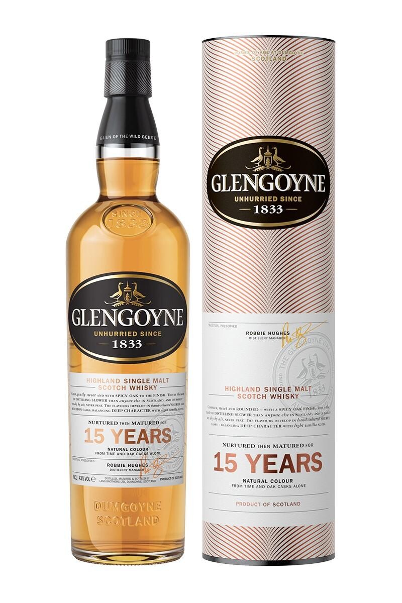 Glengoyne 15 Ans 70cl 43% Highland Single Malt Whisky Ecosse