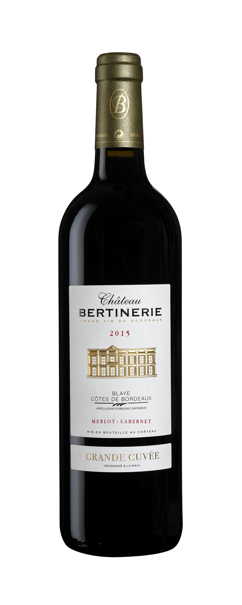 Chateau Bertinerie rouge Grande Cuvee 75cl 2016 Blaye Cotes de Bordeaux
