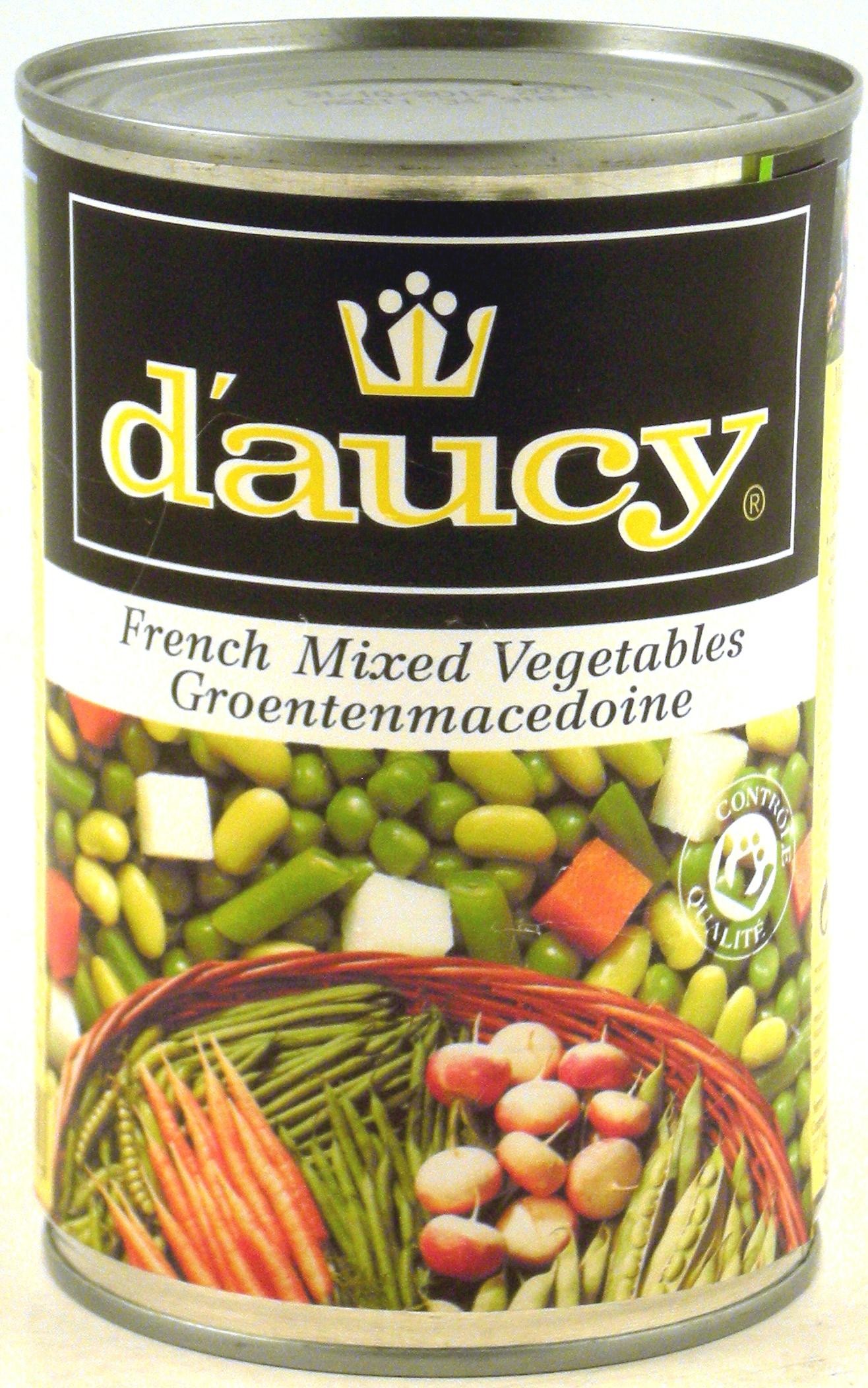 Macédoine de légumes 0.5L d'Aucy
